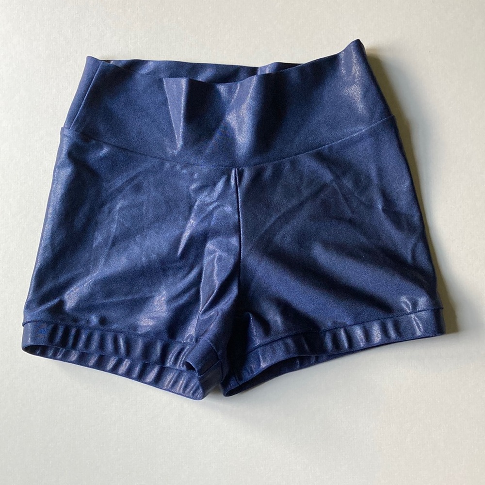 Ingenue Metallic Dance Shorts - Sz. Small Adult
